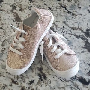 Rose Gold Glitter sneakers